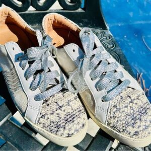 Frye Women's Sneakers in Gray and Cream